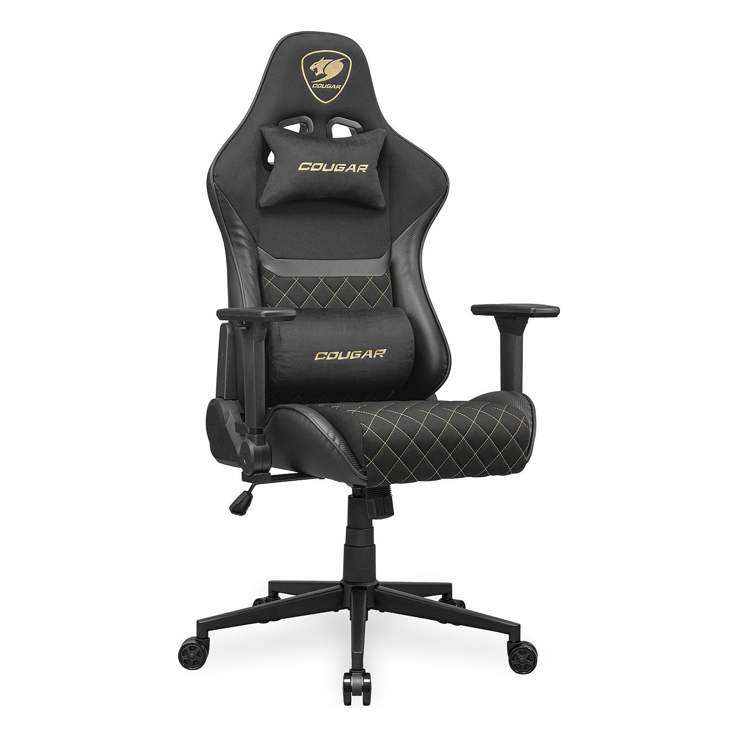 COUGAR Gaming-Stuhl Armor One V2 Gold F. PVC Stoff. Schwarz — Buy in Cyprus with Fast Delivery