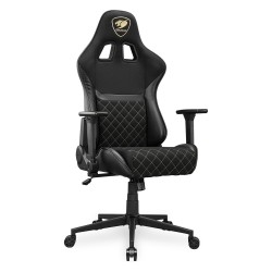 COUGAR Gaming-Stuhl Armor One V2 Gold F. PVC Stoff. Schwarz — Buy in Cyprus with Fast Delivery