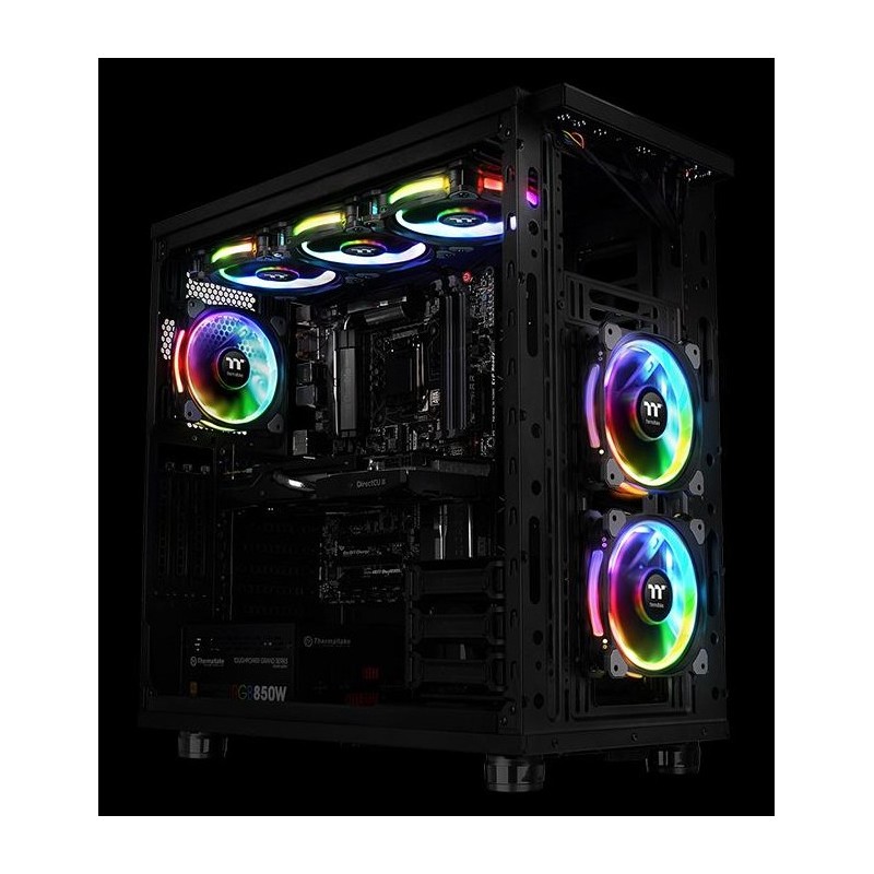 Buy Thermaltake Riing Plus 14 140mm Radiator Fan - CL-F056-PL14SW-A - LED RGB, B... in Cyprus, Nicosia, Limassol, Larnaka, Pafos
