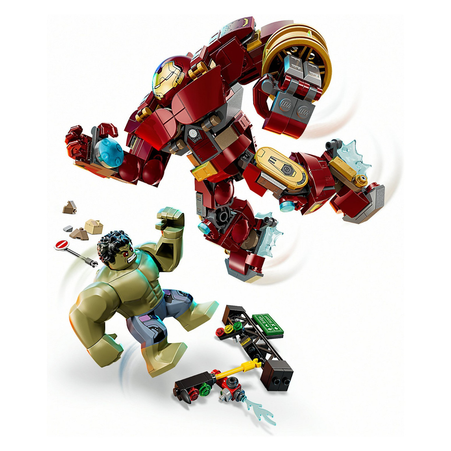LEGO 76343 Marvel Super Heroes Duell der Giganten: Hulkbuster vs. Hulk — Buy in Cyprus with Fast Delivery