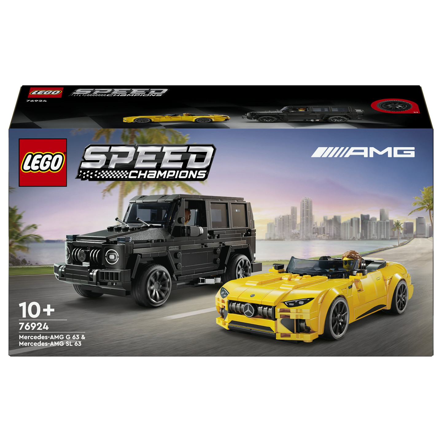 LEGO Speed Champions Mercedes-AMG G 63 & Mercedes-AMG SL 63 76924 — Buy in Cyprus with Fast Delivery