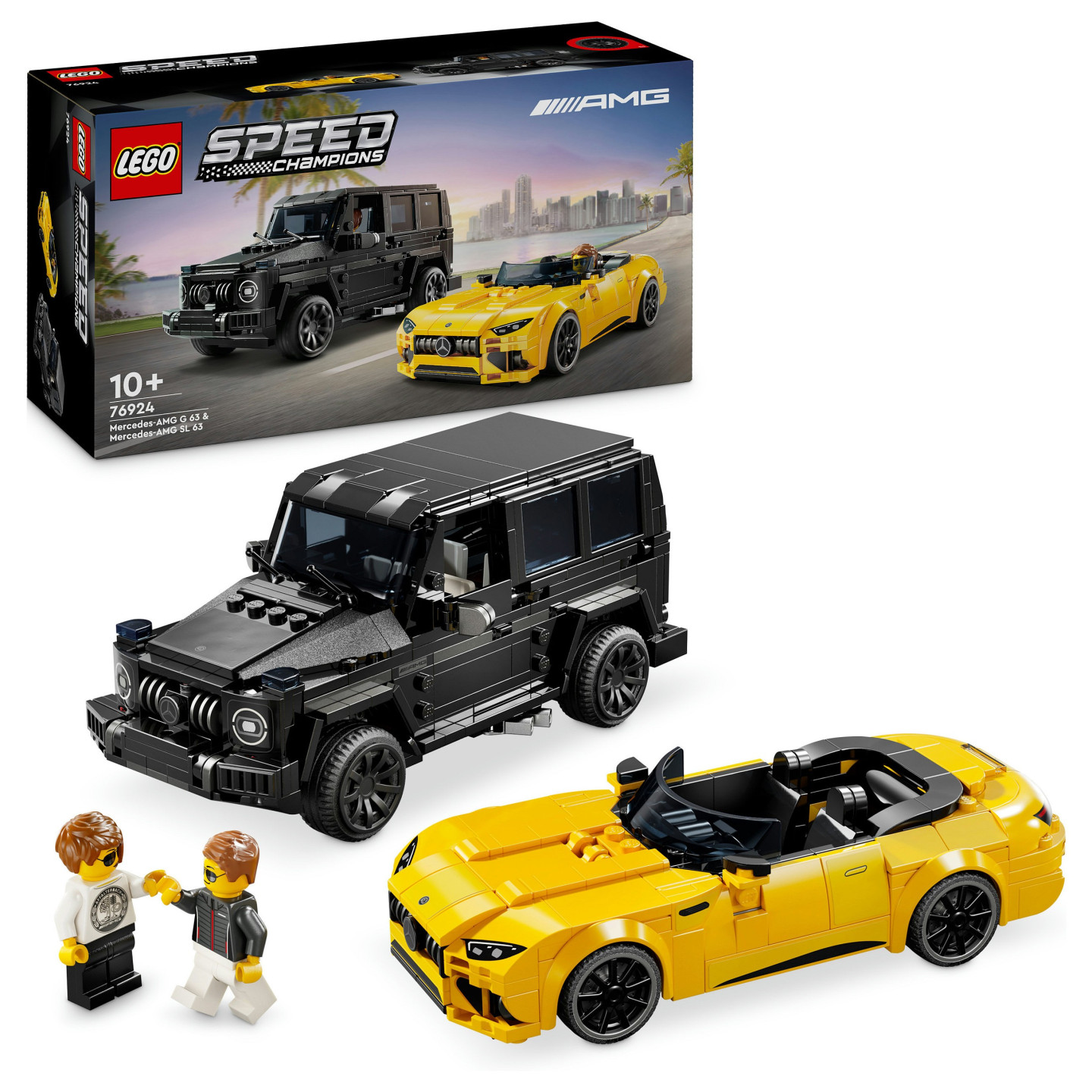 LEGO Speed Champions Mercedes-AMG G 63 & Mercedes-AMG SL 63 76924 — Buy in Cyprus with Fast Delivery