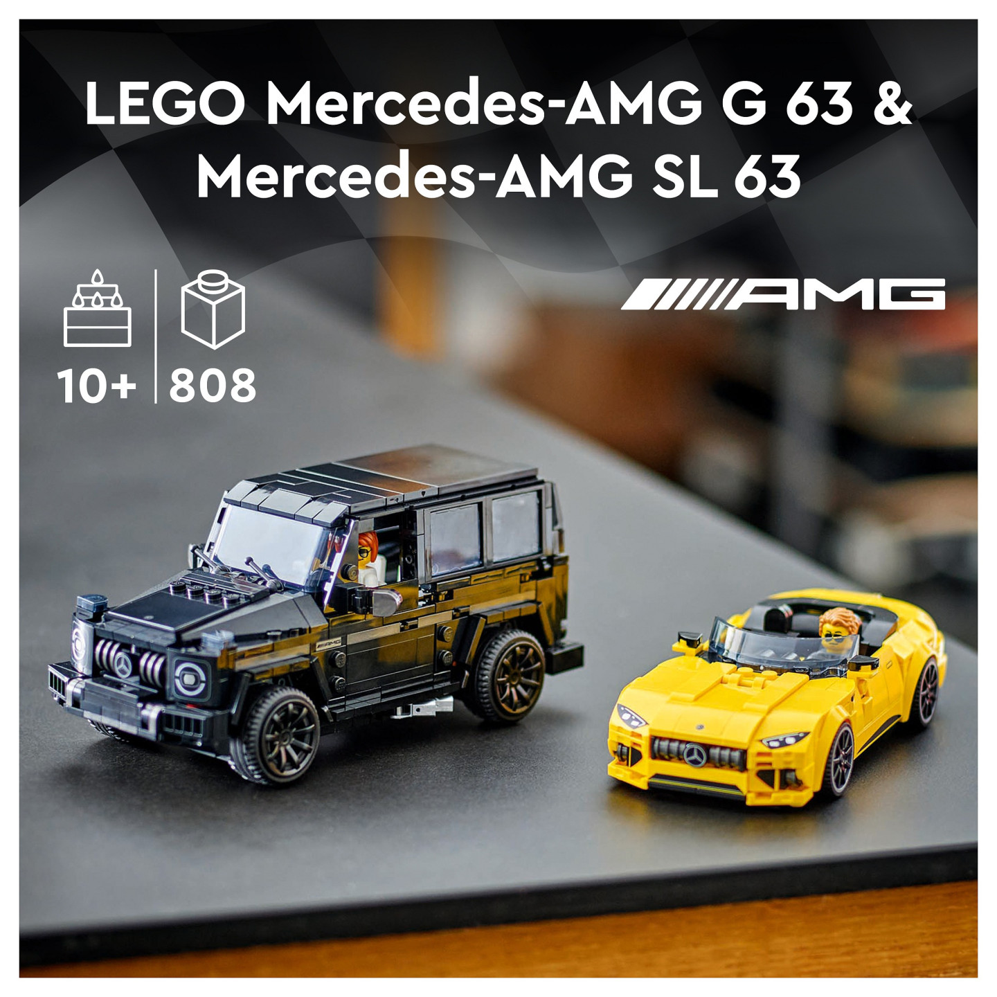 LEGO Speed Champions Mercedes-AMG G 63 & Mercedes-AMG SL 63 76924 — Buy in Cyprus with Fast Delivery