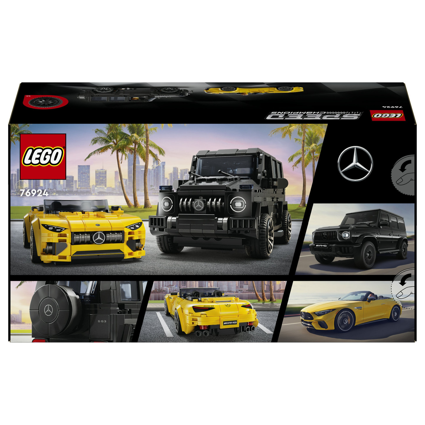 LEGO Speed Champions Mercedes-AMG G 63 & Mercedes-AMG SL 63 76924 — Buy in Cyprus with Fast Delivery