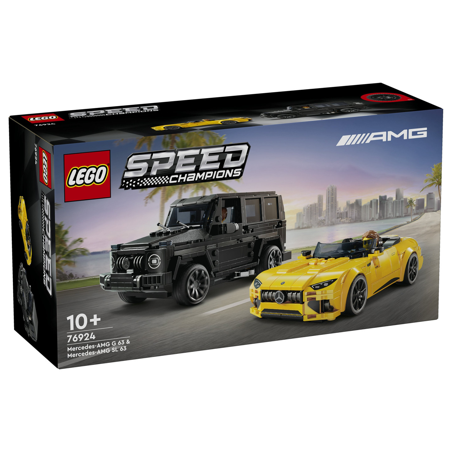 LEGO Speed Champions Mercedes-AMG G 63 & Mercedes-AMG SL 63 76924 — Buy in Cyprus with Fast Delivery