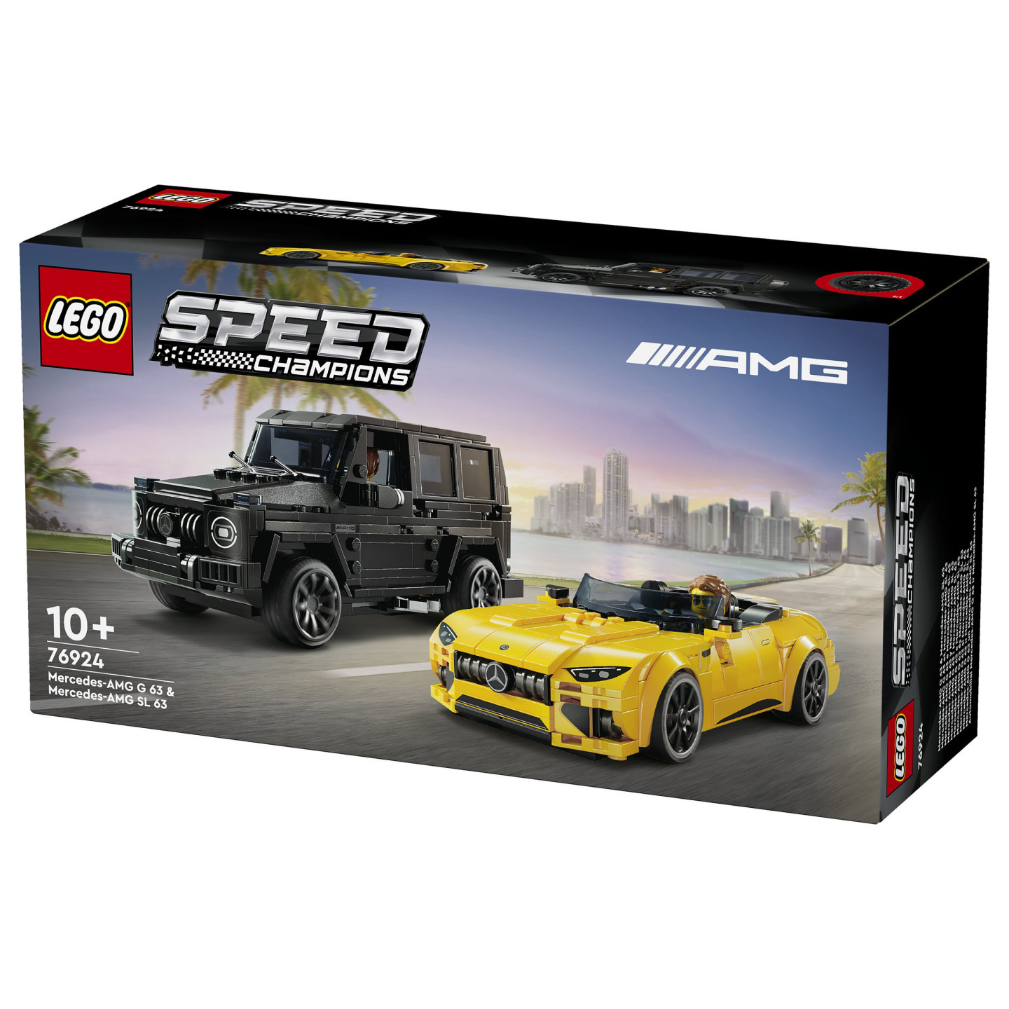 LEGO Speed Champions Mercedes-AMG G 63 & Mercedes-AMG SL 63 76924 — Buy in Cyprus with Fast Delivery