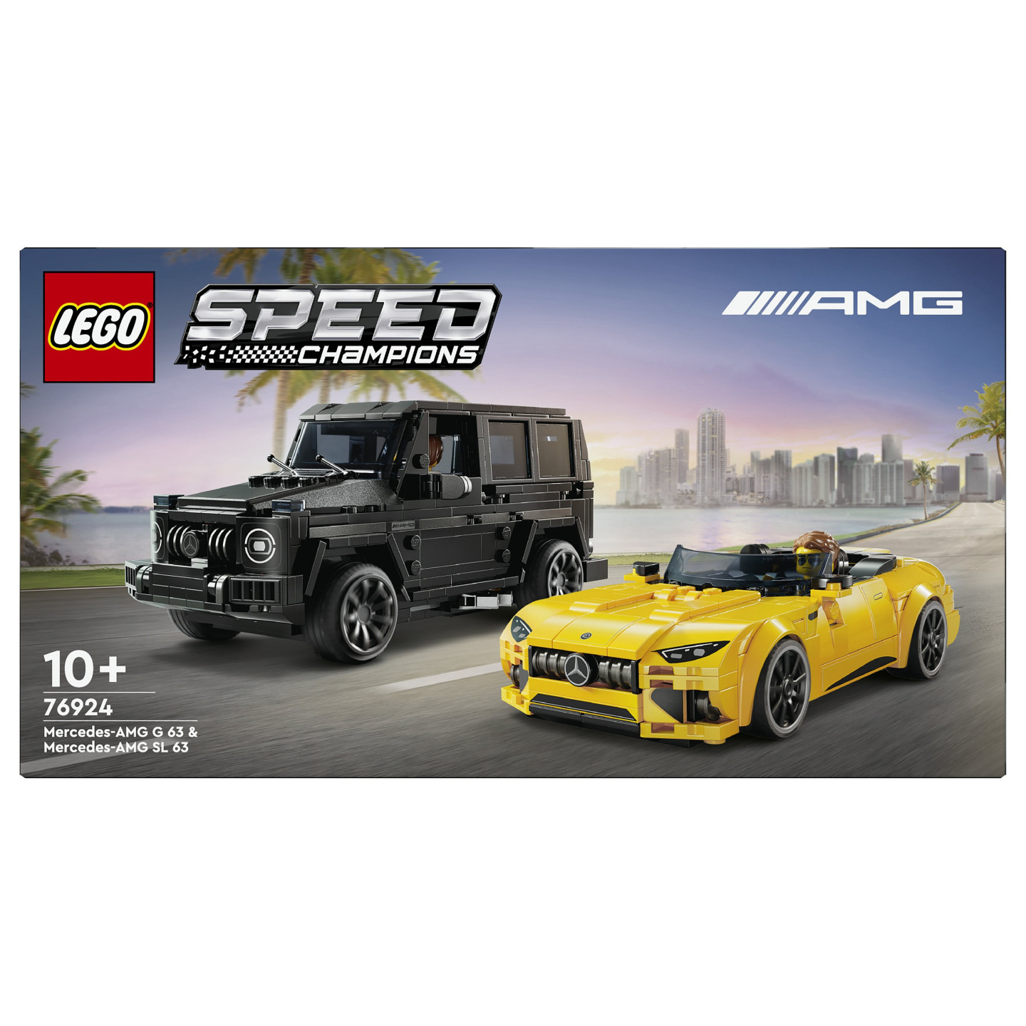 LEGO Speed Champions Mercedes-AMG G 63 & Mercedes-AMG SL 63 76924 — Buy in Cyprus with Fast Delivery