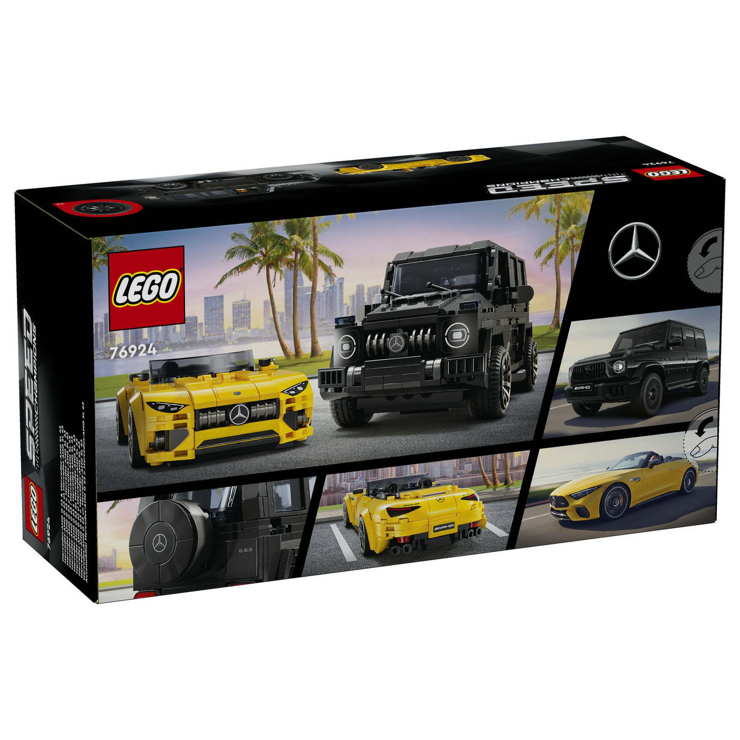 LEGO Speed Champions Mercedes-AMG G 63 & Mercedes-AMG SL 63 76924 — Buy in Cyprus with Fast Delivery