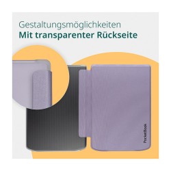 PocketBook Shell Cover Transparent Light Purple — Buy in Cyprus with Fast Delivery