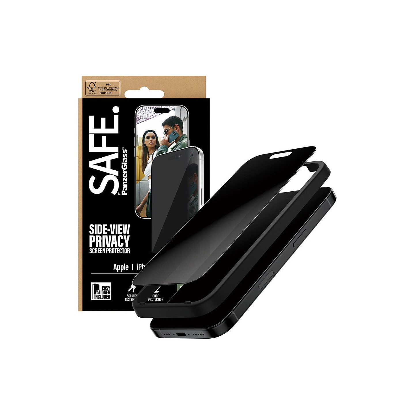SAFE Privacy Schutzglas iPhone 17 16 Pro UWF — Buy in Cyprus with Fast Delivery