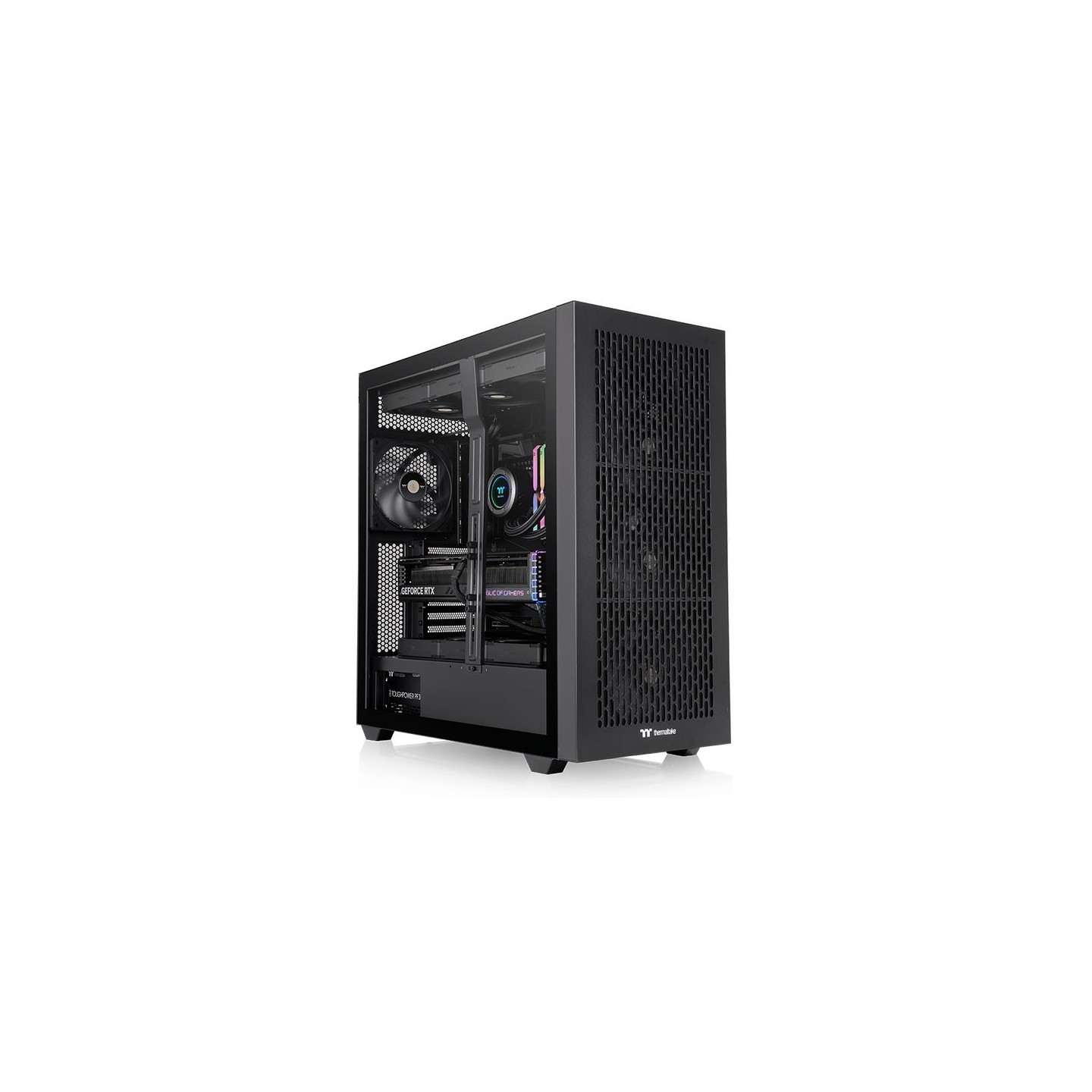 Thermaltake AX500 Full Tower PC Case - Black E-ATX/ATX/mATX/Mini-ITX (Boxed) — Buy in Cyprus with Fast Delivery