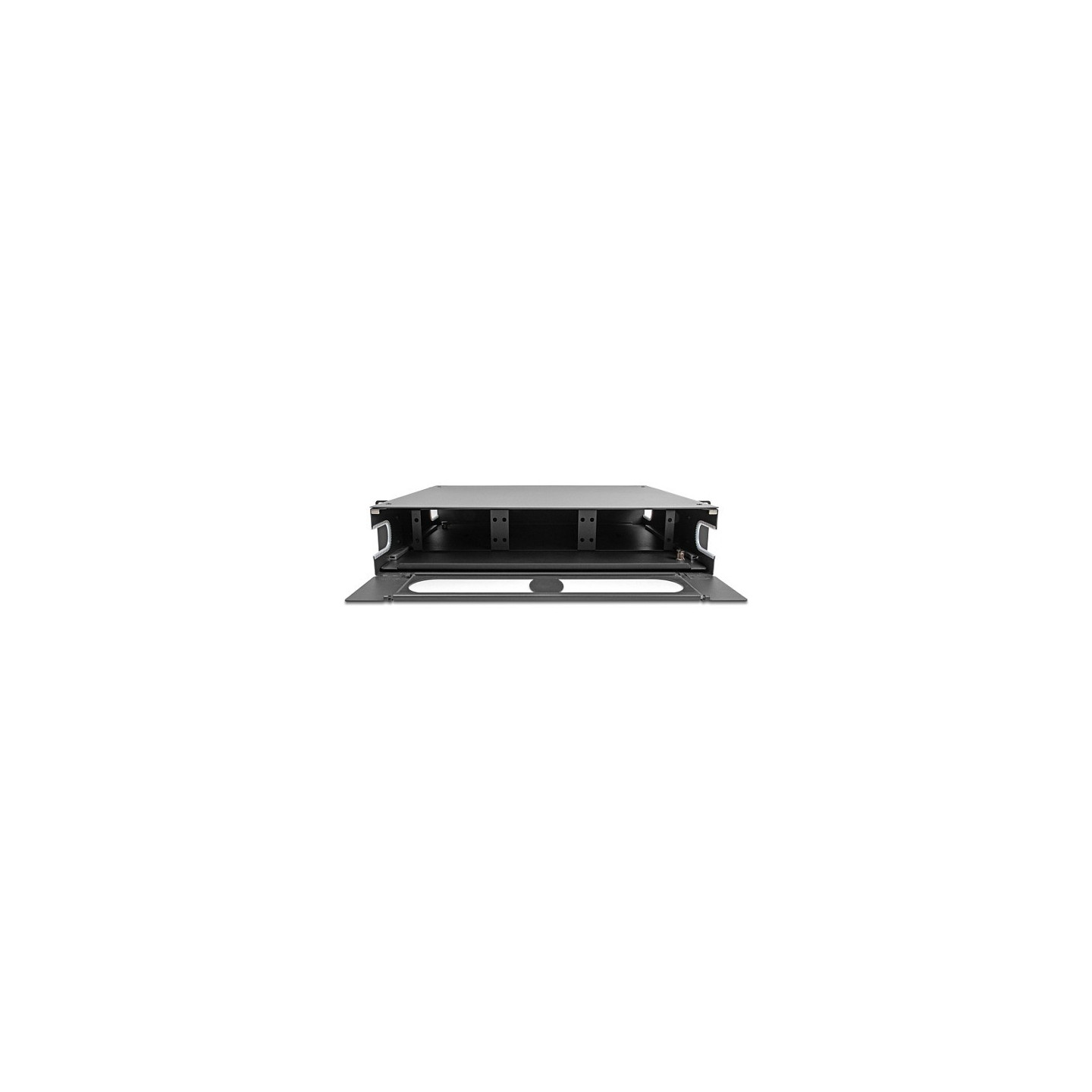 Delock 19? LWL Patchpanel mit Sichtfenster unbestückt 2 HE dunkelgrau — Buy in Cyprus with Fast Delivery