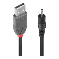 Lindy USB-Ladekabel - 4-poliger USB-Anschluss Typ A (nur Strom) (M) - DC jack 2.3 mm (ID: 0.7 mm) (M)