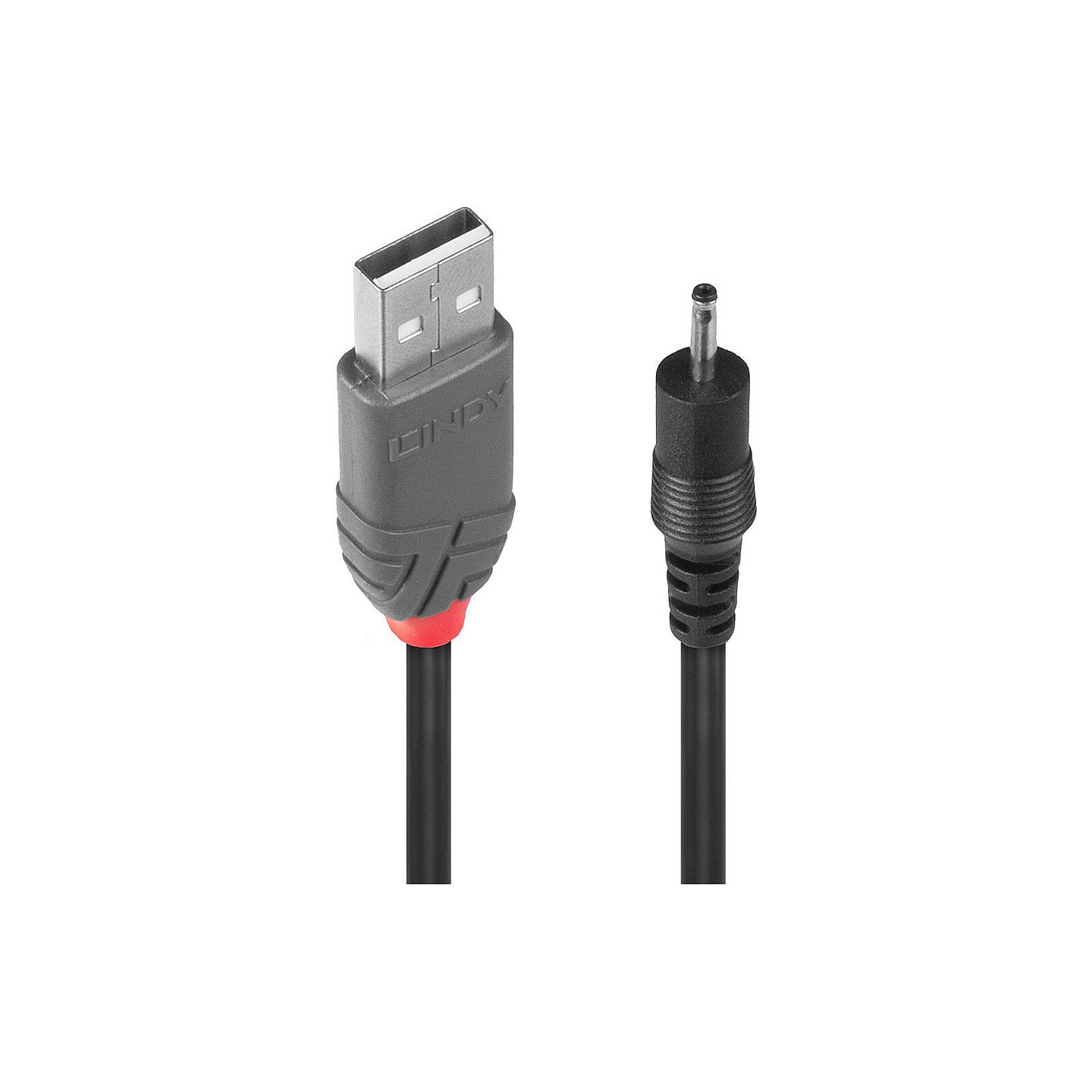 Lindy USB-Ladekabel - 4-poliger USB-Anschluss Typ A (nur Strom) (M) - DC jack 2.3 mm (ID: 0.7 mm) (M)