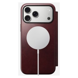 Nomad Modern Leather Folio iPhone 17 Pro Max Burgundy H. — Buy in Cyprus with Fast Delivery