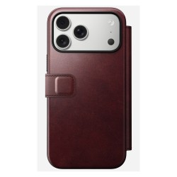 Nomad Modern Leather Folio iPhone 17 Pro Max Burgundy H. — Buy in Cyprus with Fast Delivery