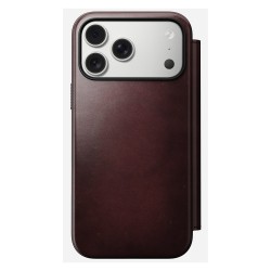 Nomad Modern Leather Folio iPhone 17 Pro Max Burgundy H. — Buy in Cyprus with Fast Delivery