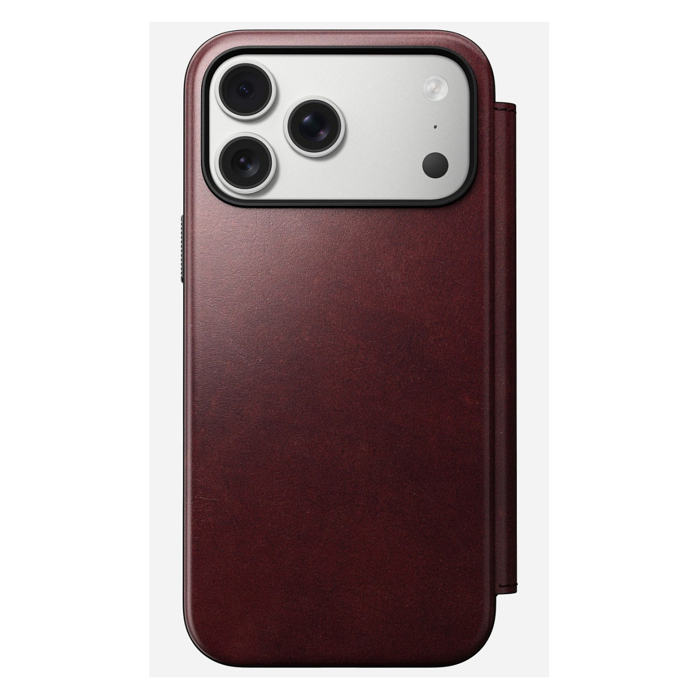 Nomad Modern Leather Folio iPhone 17 Pro Max Burgundy H. — Buy in Cyprus with Fast Delivery