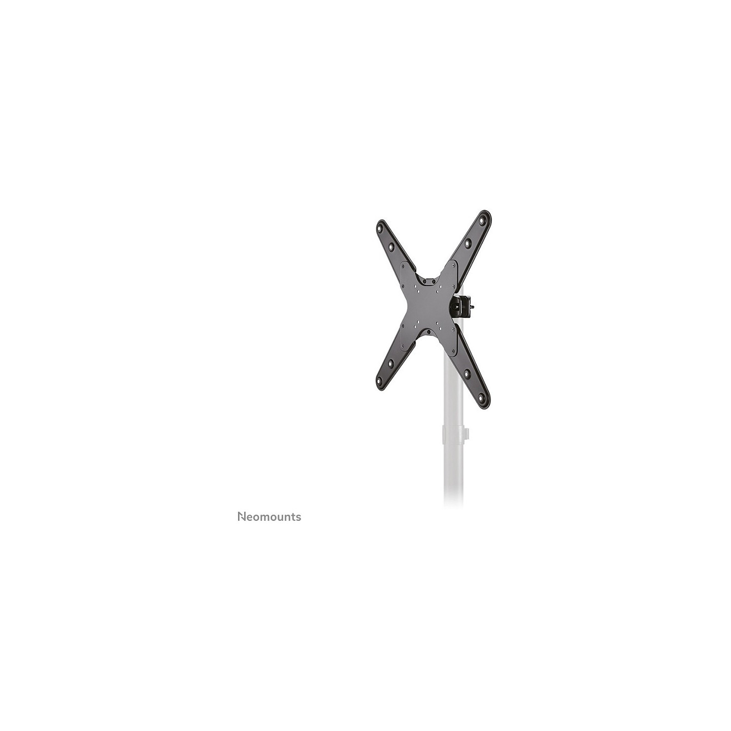 Stangenhalterung. voll beweglich. (Ø28-50 mm) für 32-55' Bildschirme 25KG FL40-430BL14 Neomounts