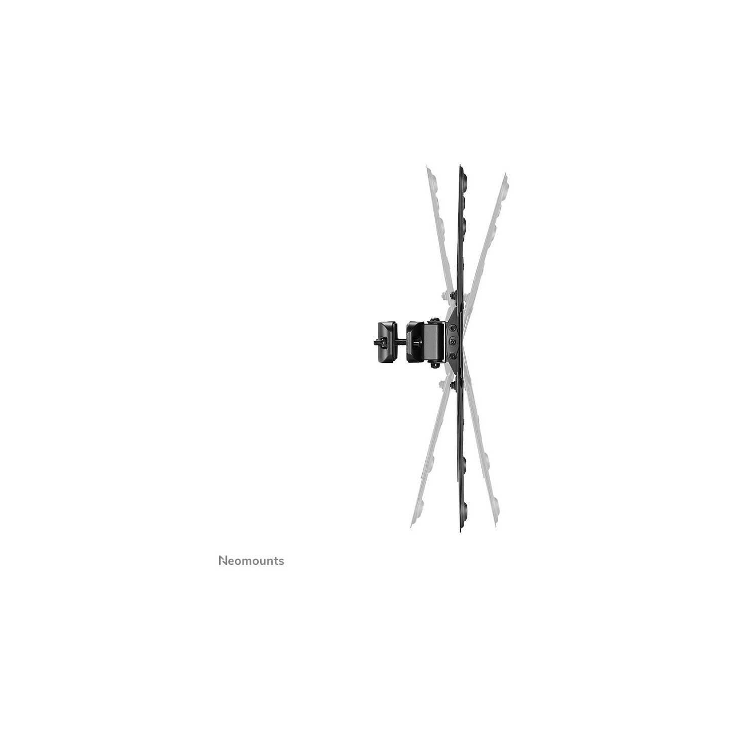 Stangenhalterung. voll beweglich. (Ø28-50 mm) für 32-55' Bildschirme 25KG FL40-430BL14 Neomounts