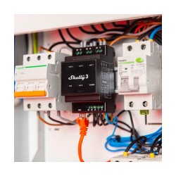 Shelly Relais 'Pro 3' WLAN LAN 3x 16A 3 Kanäle 3 Phasen Max. 48A BT DIN-Rail — Buy in Cyprus with Fast Delivery