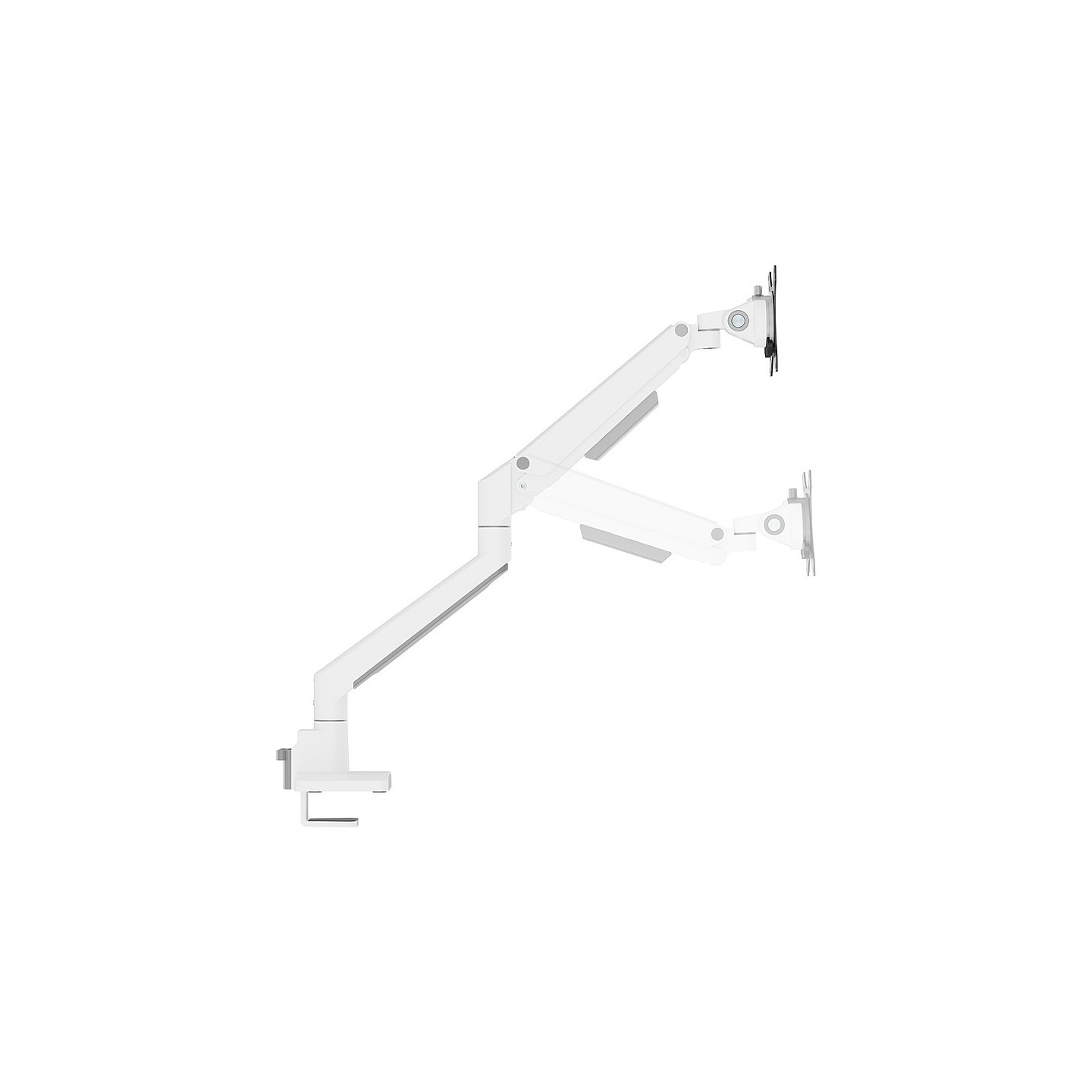Neomounts DS70-250WH2 Tischhalterung für 2 Monitore bis 81cm 32' 9KG Weiß — Buy in Cyprus with Fast Delivery