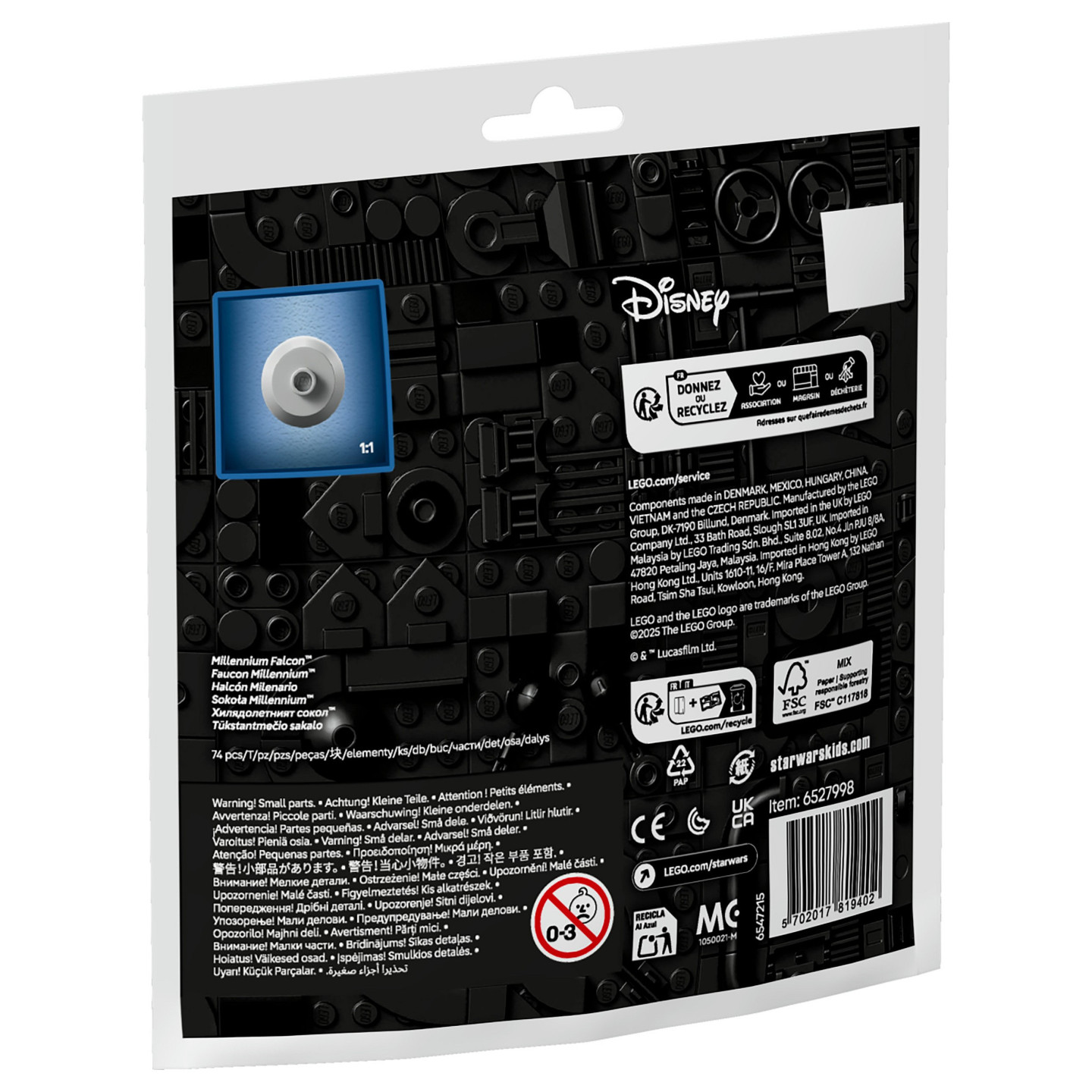 LEGO 30708 Star Wars Millennium Falcon Mini-Modell (Polybag) — Buy in Cyprus with Fast Delivery