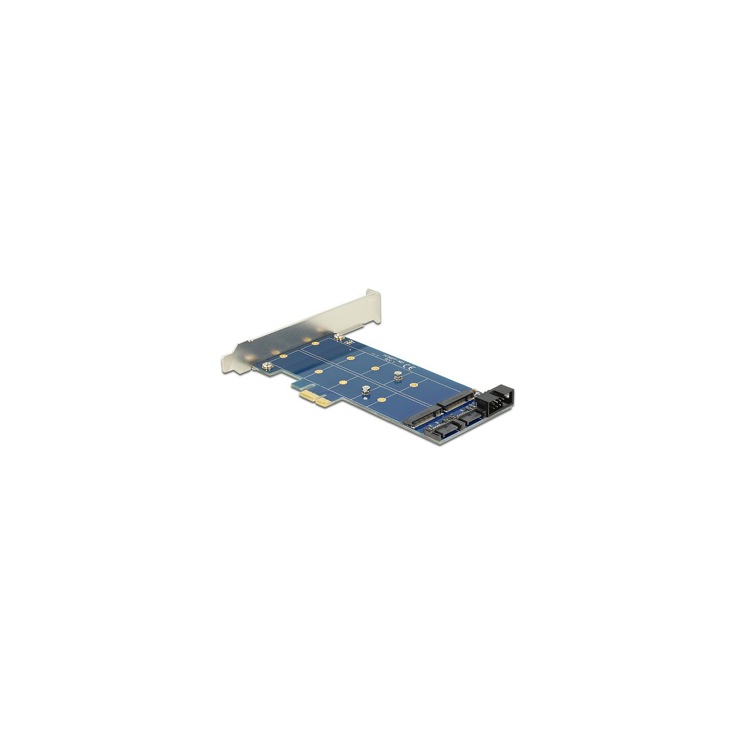 PCI Express x1 Karte to 2 x intern M.2 NGFF — Buy in Cyprus with Fast Delivery