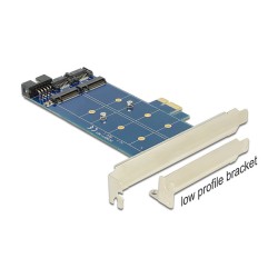 PCI Express x1 Karte to 2 x intern M.2 NGFF — Buy in Cyprus with Fast Delivery