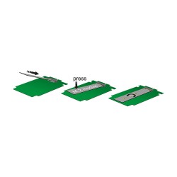 PCI Express x1 Karte to 2 x intern M.2 NGFF — Buy in Cyprus with Fast Delivery
