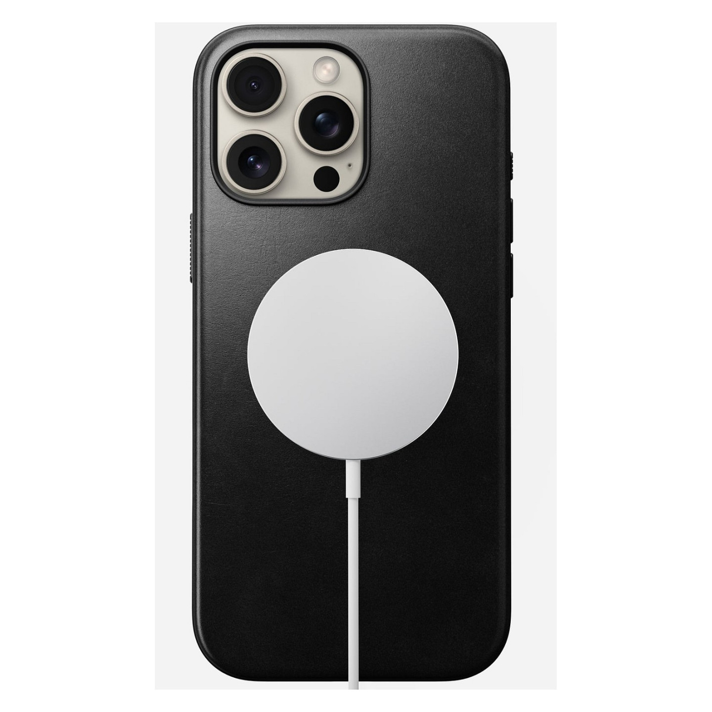 Nomad Modern Leather Case iPhone 16 Pro Max Black Horween — Buy in Cyprus with Fast Delivery