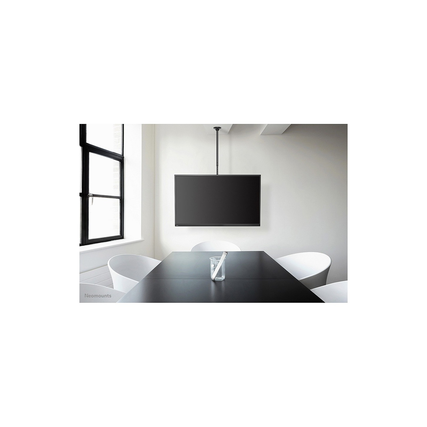 Neomounts Deckenhalterung für Flachbildschirme Fernseher bis 75' 50KG FPMA-C340BLACK — Buy in Cyprus with Fast Delivery