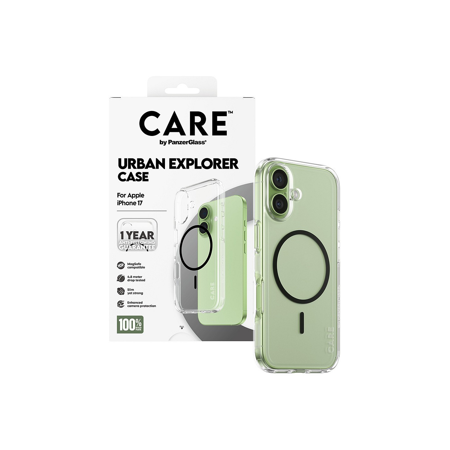 Panzerglass CARE BY FLAGSHIP CASE TRANSPARE — Buy in Cyprus with Fast Delivery