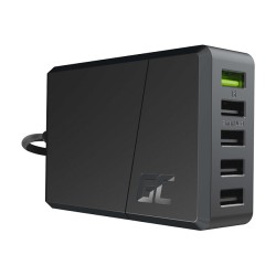 Green Cell Charger 52W 5-Port USB3.0 Schwarz — Buy in Cyprus with Fast Delivery
