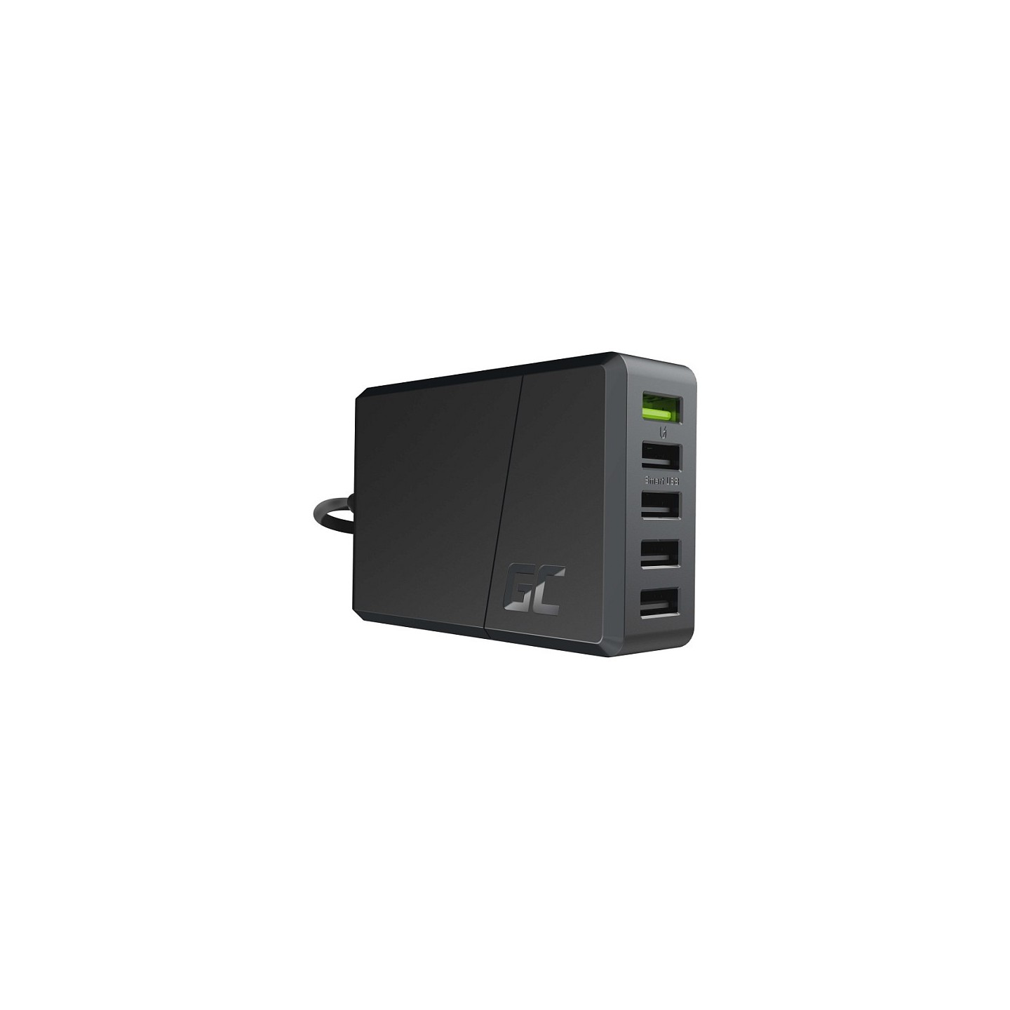 Green Cell Charger 52W 5-Port USB3.0 Schwarz — Buy in Cyprus with Fast Delivery