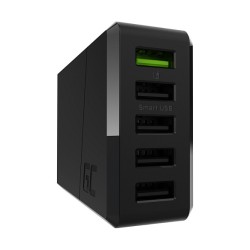 Green Cell Charger 52W 5-Port USB3.0 Schwarz — Buy in Cyprus with Fast Delivery