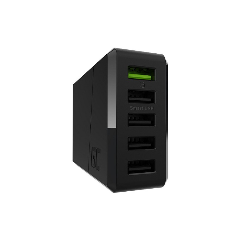 Green Cell Charger 52W 5-Port USB3.0 Schwarz — Buy in Cyprus with Fast Delivery