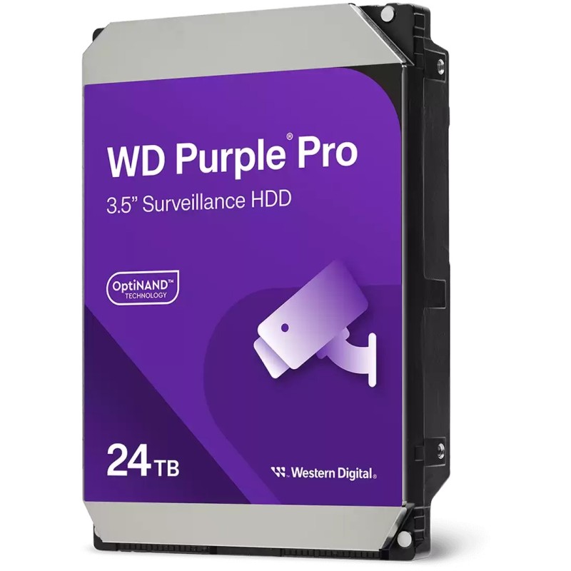 Buy WD Purple Pro - WD240PURP - 24TB 3.5" SATA III HDD, 7200 RPM, 512MB Cache, S... in Cyprus, Nicosia, Limassol, Larnaka, Pafos