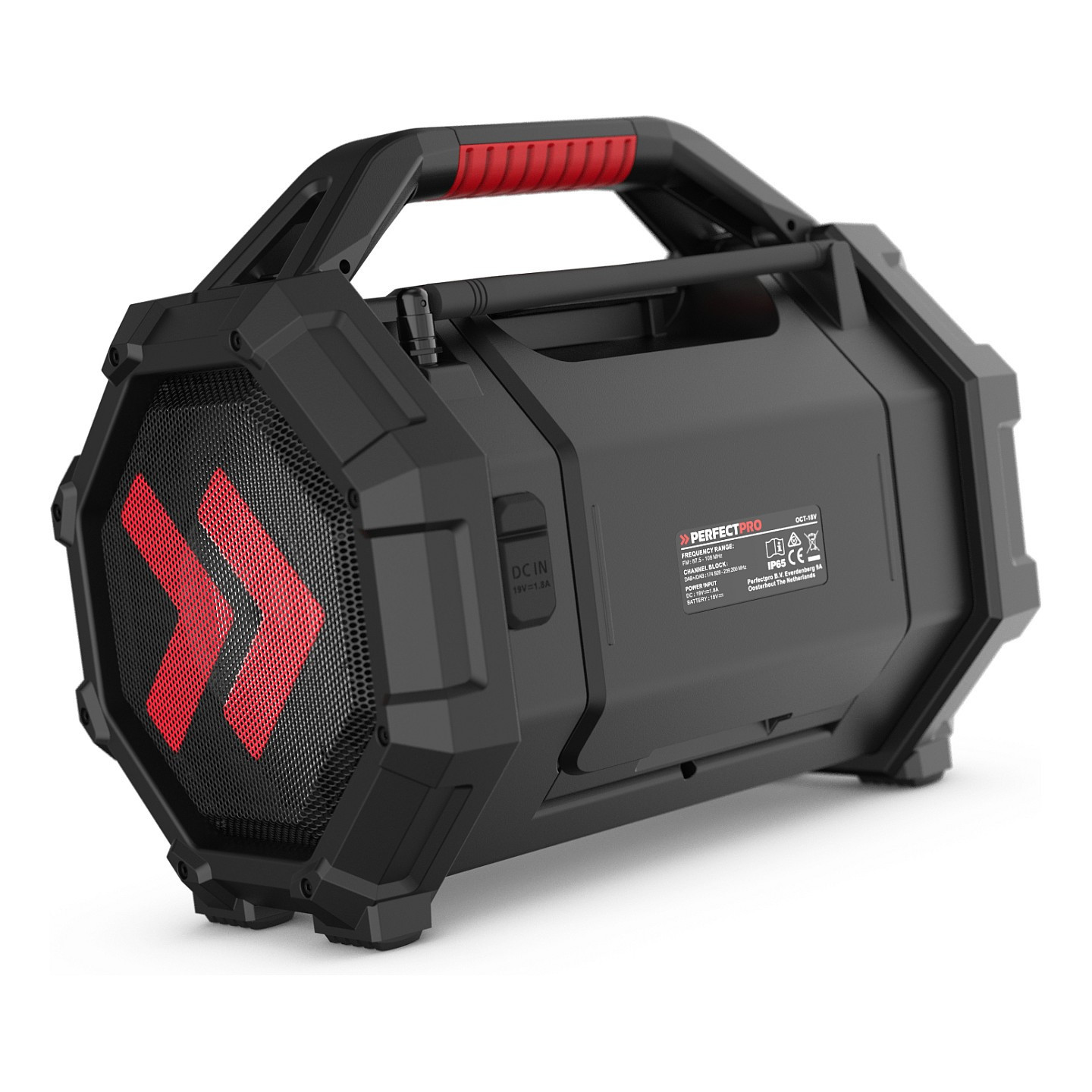 PerfectPro ROCKTAGON 18V Baustellenradio — Buy in Cyprus with Fast Delivery