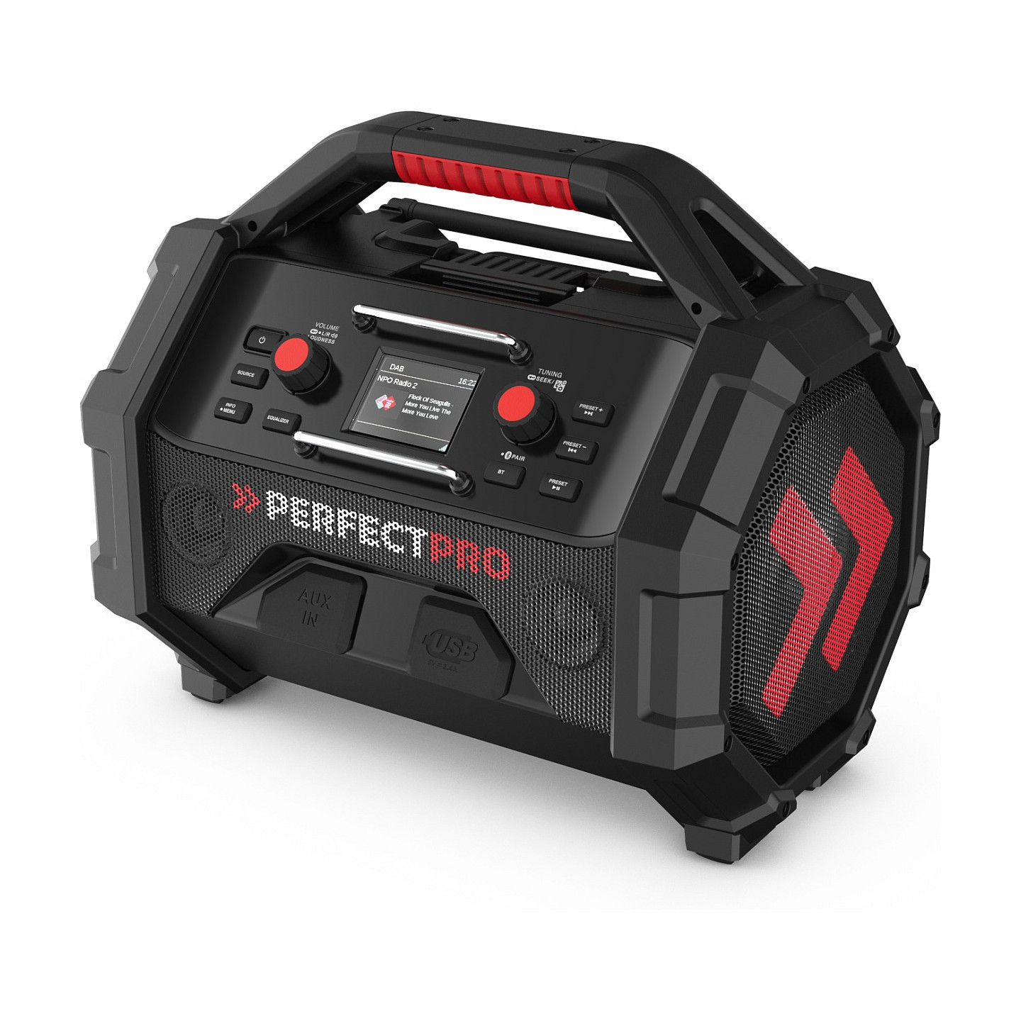 PerfectPro ROCKTAGON 18V Baustellenradio — Buy in Cyprus with Fast Delivery