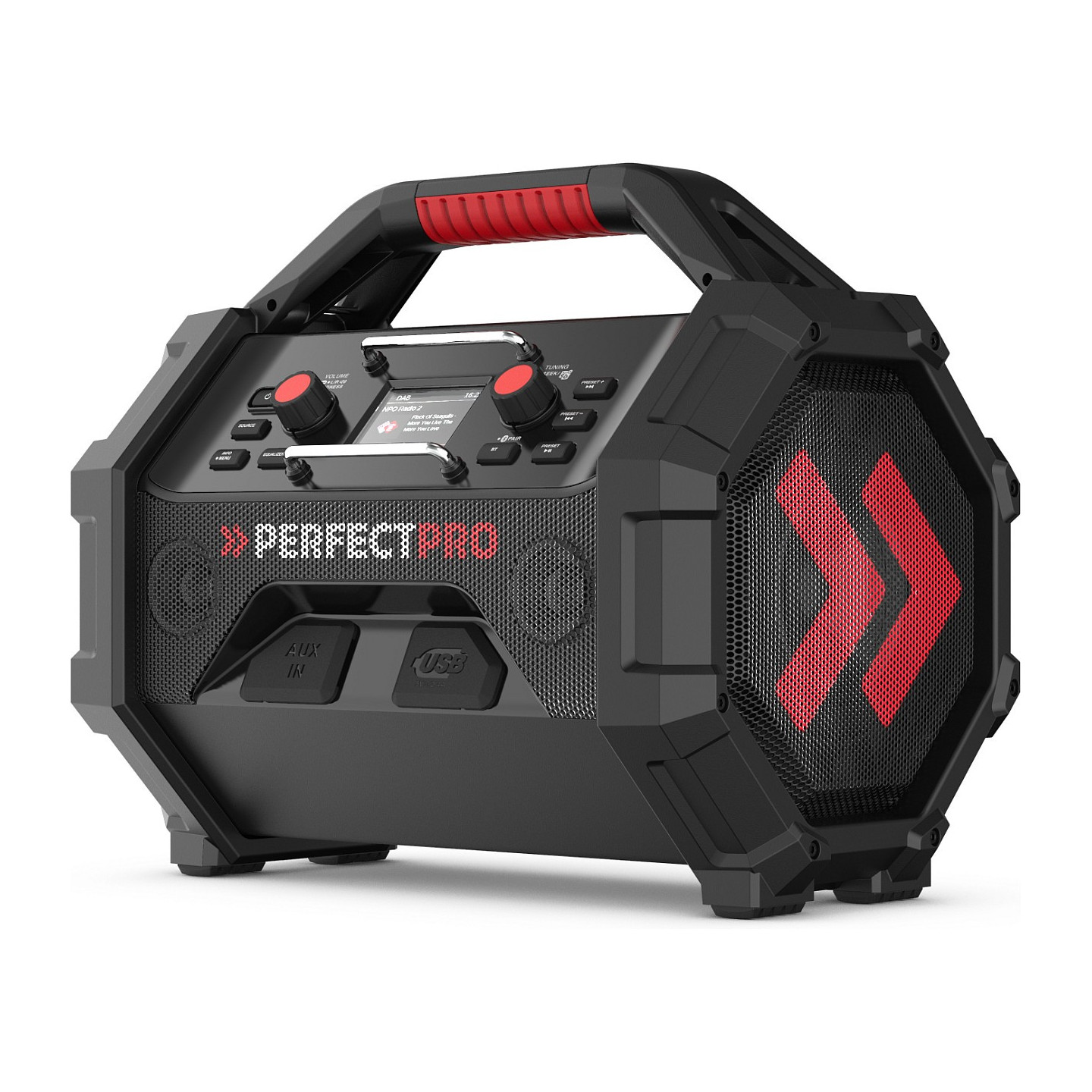 PerfectPro ROCKTAGON 18V Baustellenradio — Buy in Cyprus with Fast Delivery