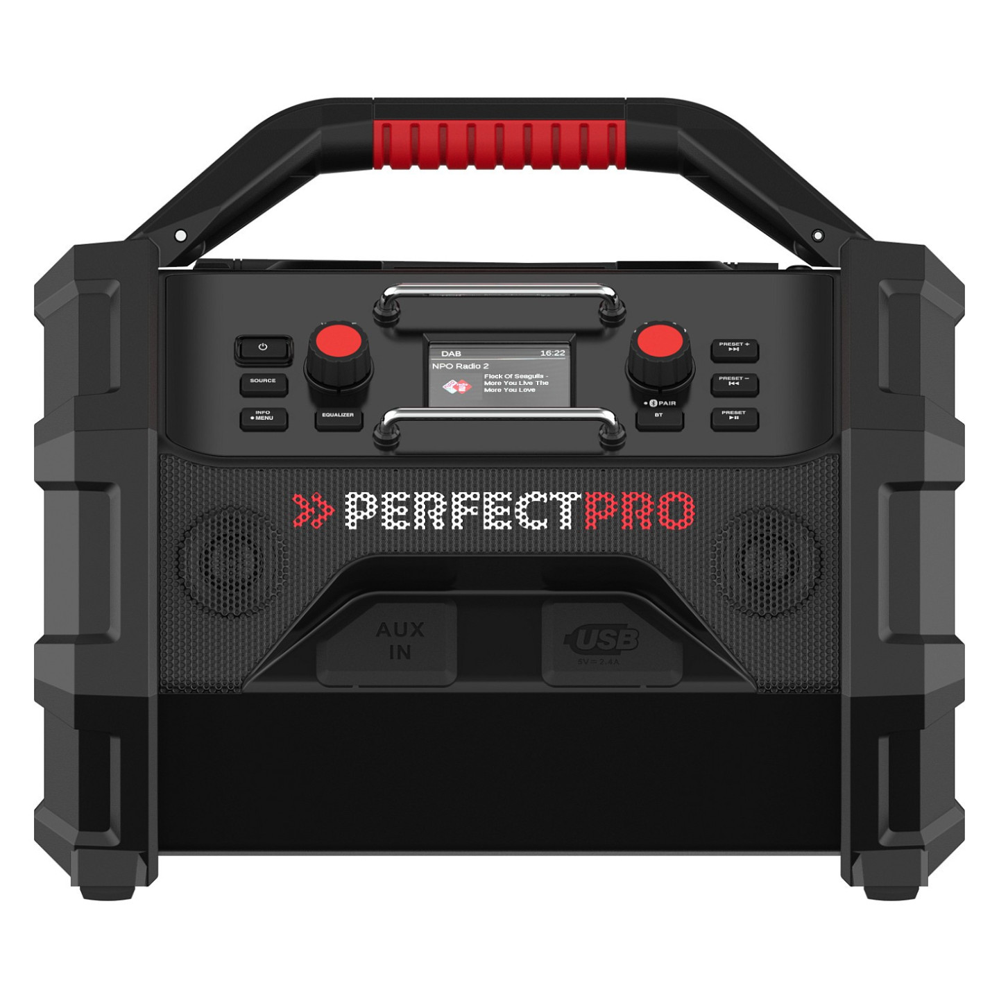 PerfectPro ROCKTAGON 18V Baustellenradio — Buy in Cyprus with Fast Delivery