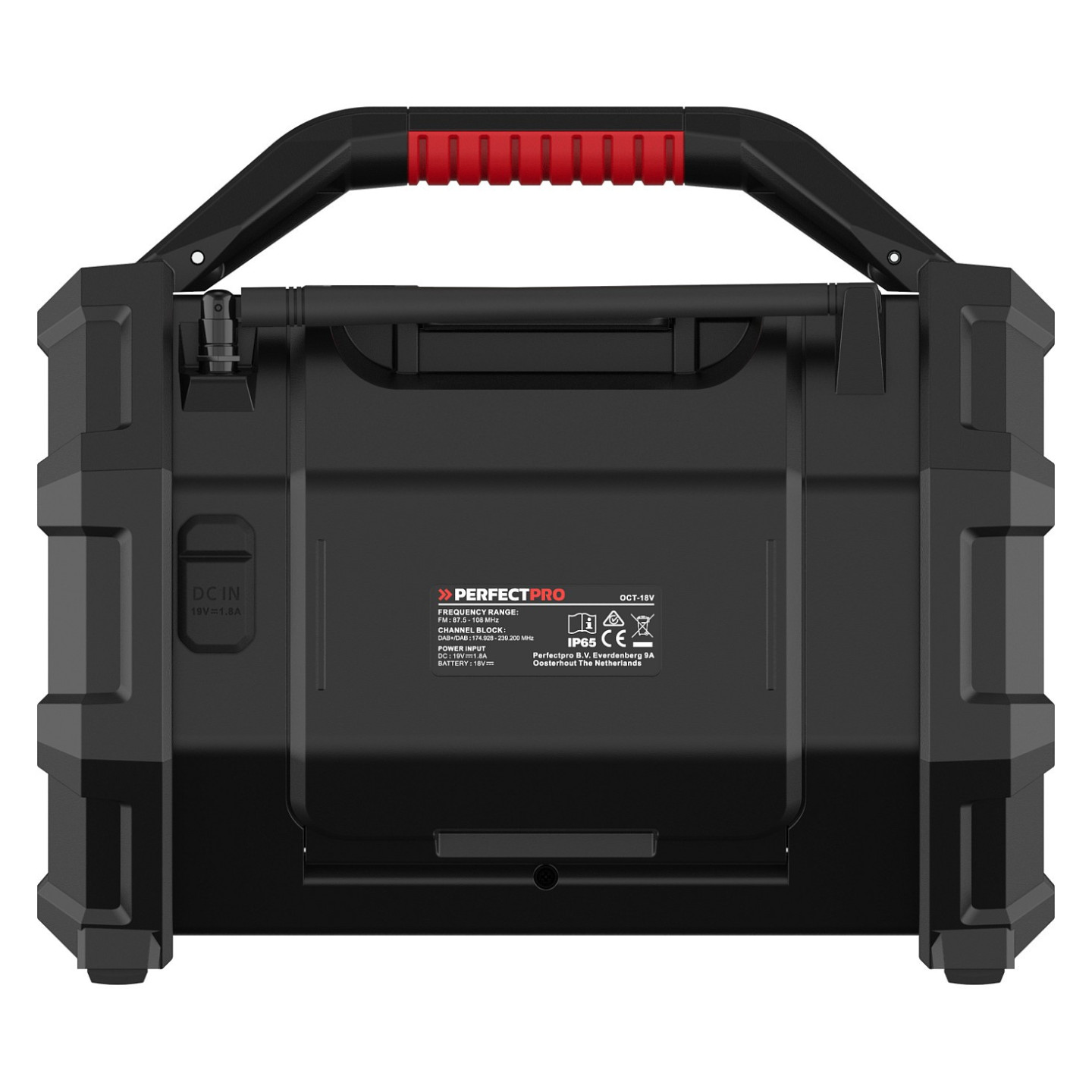 PerfectPro ROCKTAGON 18V Baustellenradio — Buy in Cyprus with Fast Delivery