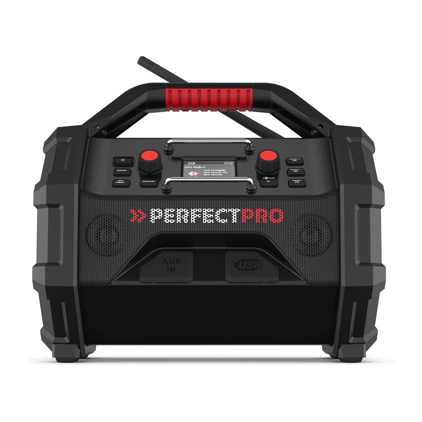 PerfectPro ROCKTAGON 18V Baustellenradio — Buy in Cyprus with Fast Delivery