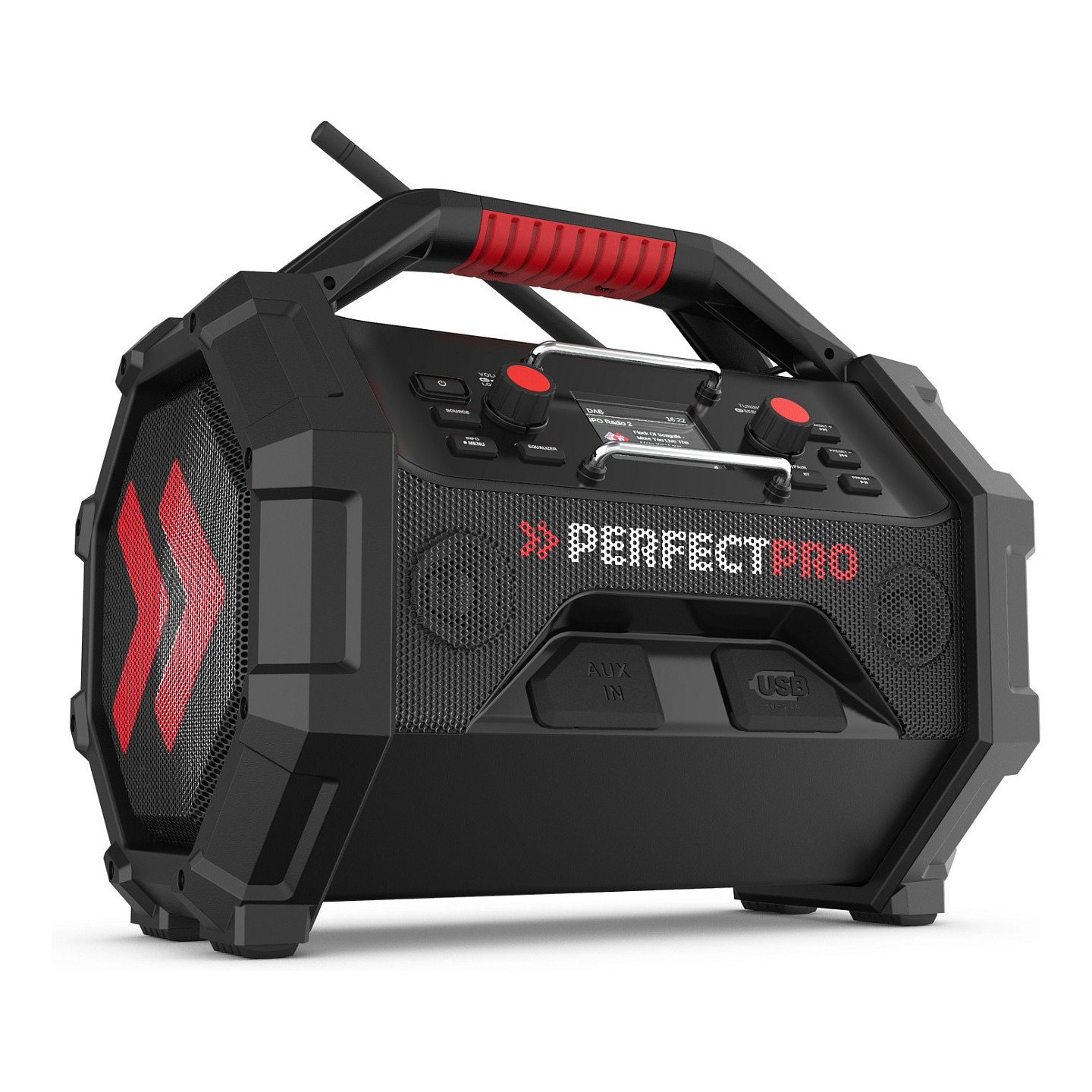 PerfectPro ROCKTAGON 18V Baustellenradio — Buy in Cyprus with Fast Delivery