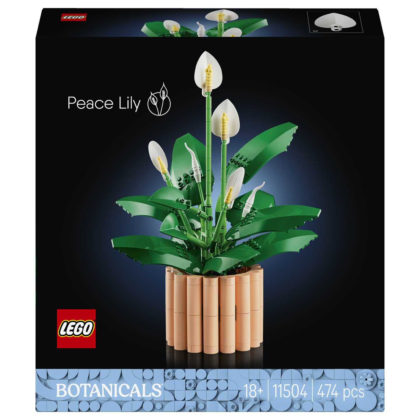 LEGO 11504 Botanicals Friedenslilie — Buy in Cyprus with Fast Delivery
