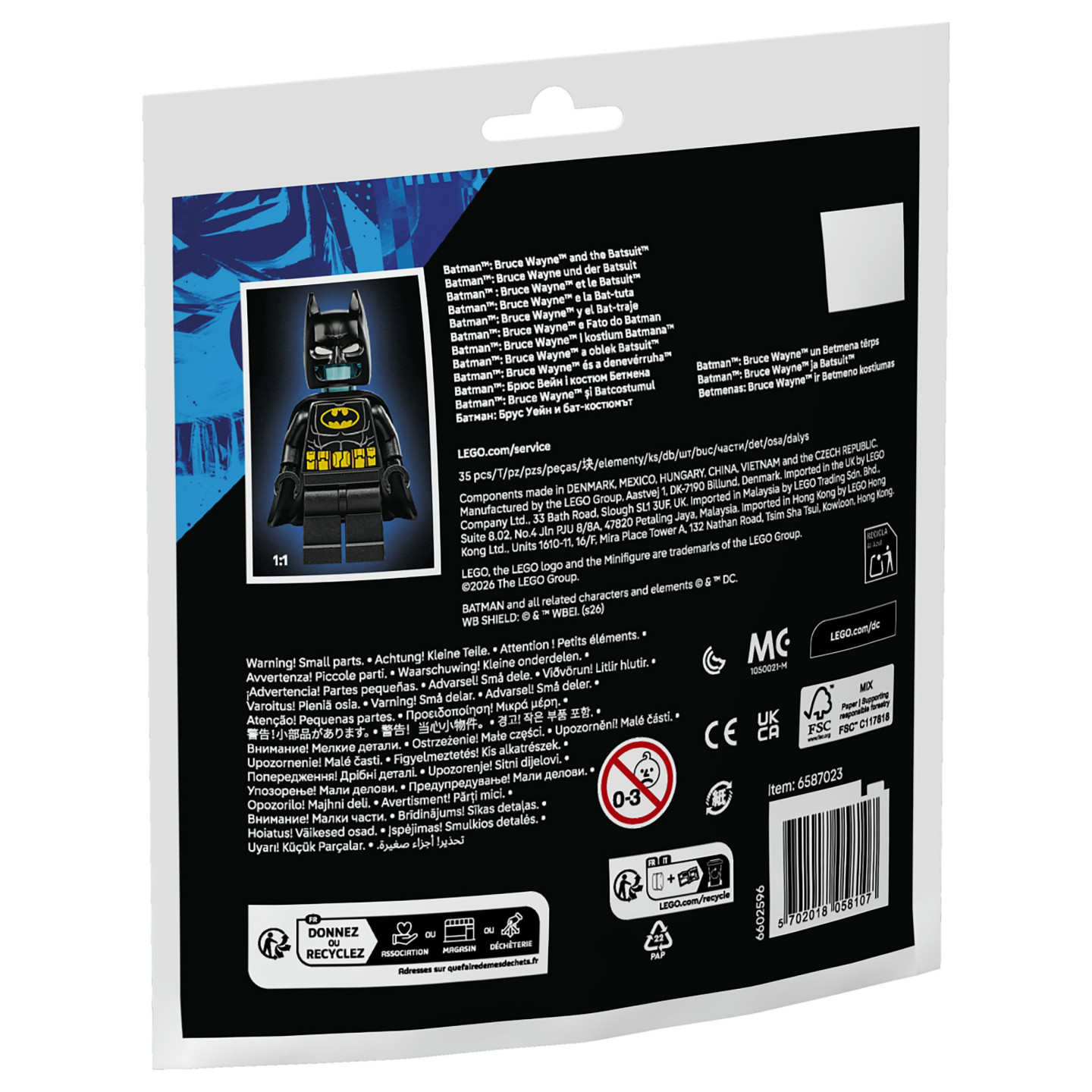 LEGO 30726 Super Heroes Batman: Bruce Wayne und der Batsuit (Polybag) — Buy in Cyprus with Fast Delivery