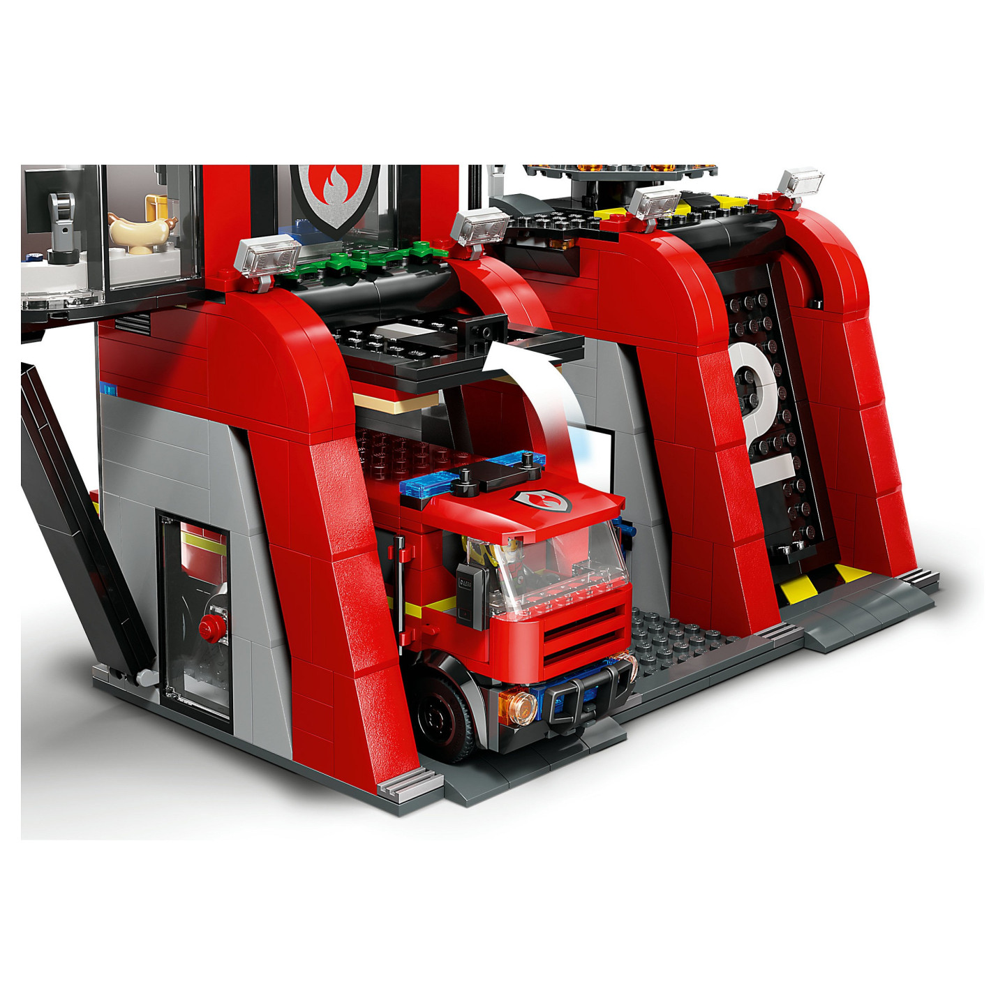 LEGO City Feuerwehrstation mit Drehleiterfahrzeug 60414 — Buy in Cyprus with Fast Delivery