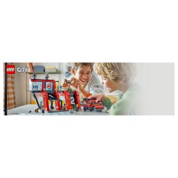 LEGO City Feuerwehrstation mit Drehleiterfahrzeug 60414 — Buy in Cyprus with Fast Delivery