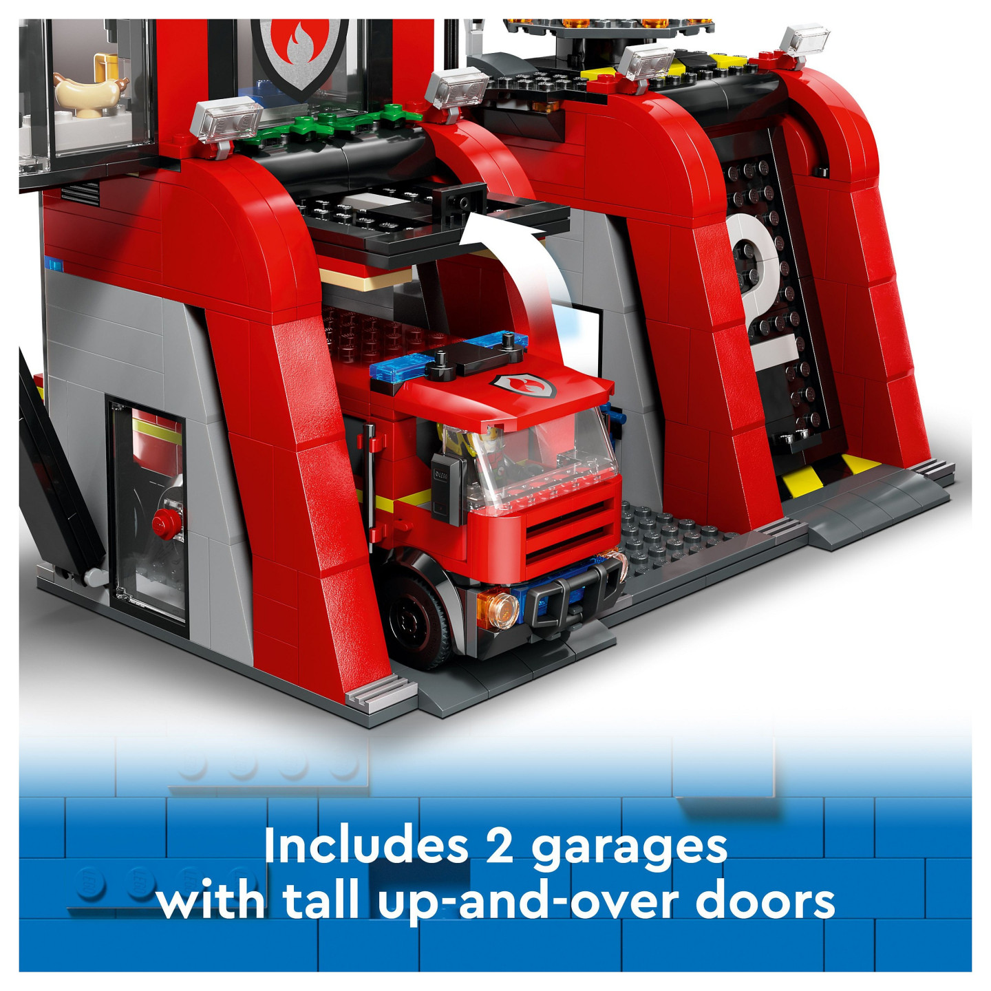 LEGO City Feuerwehrstation mit Drehleiterfahrzeug 60414 — Buy in Cyprus with Fast Delivery